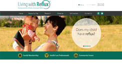 Desktop Screenshot of livingwithreflux.org